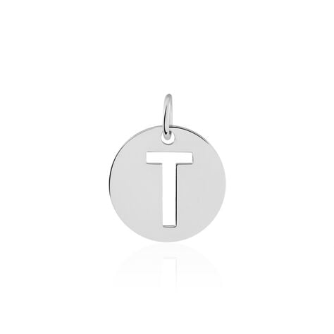 Pendentif Elio T Argent Blanc - Pendentifs Famille | Marc Orian