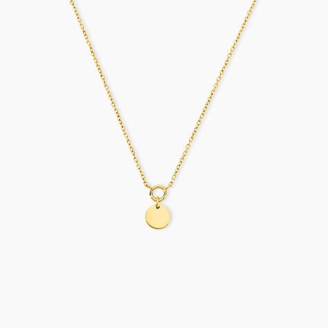 Collier Finesse Acier Jaune - Colliers fantaisie Femme | Marc Orian