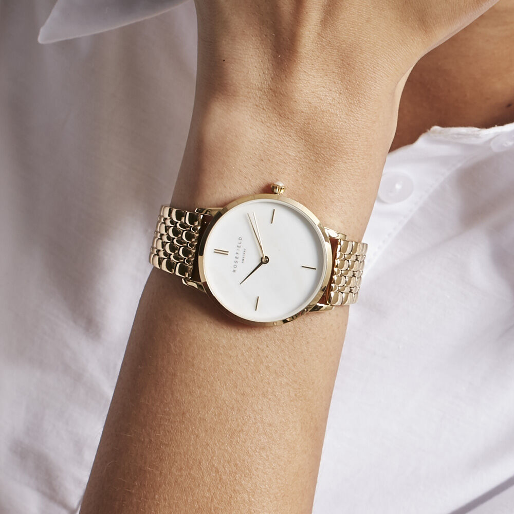 Montre Rosefield Pearl Edit Blanc - Montres étanches Femme | Marc Orian