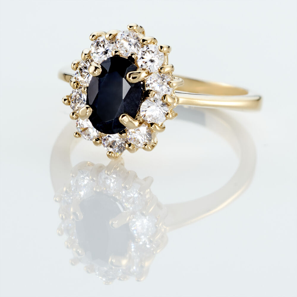 Bague Insaf Plaqué Or Jaune Oxyde De Zirconium - Solitaires Femme | Marc Orian