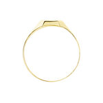 Chevali&egrave;re Malcolm Carree Or Jaune Oxyde De Zirconium - Bijoux personnalis&eacute;s Homme | Marc Orian