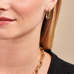 Cr&eacute;oles Anadia Acier Jaune - Cr&eacute;oles Femme | Marc Orian