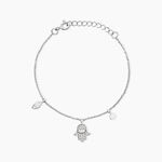 Bracelet Argent Basten Oxydes De Zirconium - Bracelets fantaisie Femme | Marc Orian