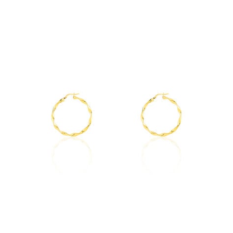 Créoles Falbala Or Jaune - Créoles Femme | Marc Orian