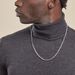 Collier Jourdan Homme Mikeno Acier Blanc - Colliers Homme | Marc Orian