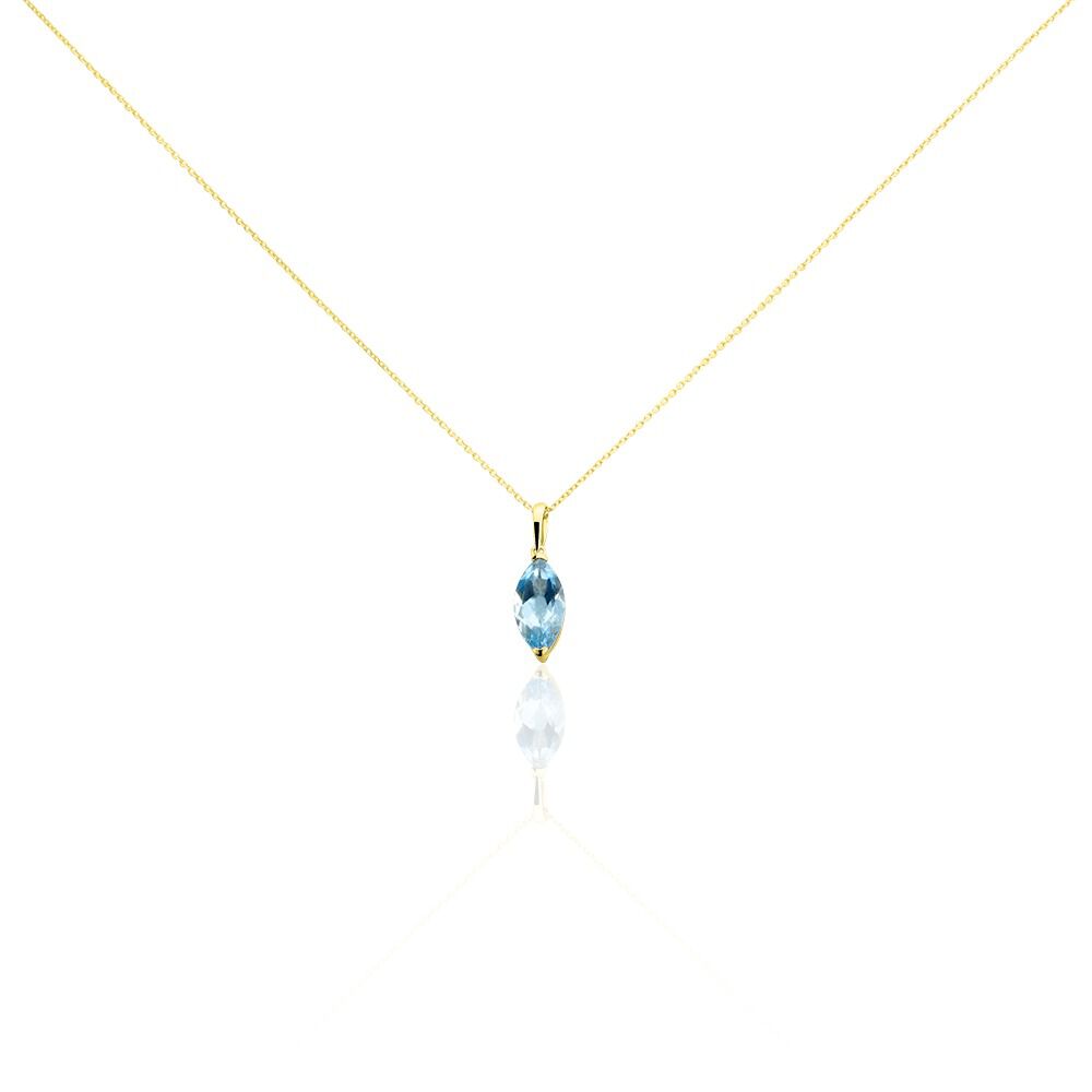 Collier Raquel Or Jaune Topaze - Colliers avec pierres Femme | Marc Orian