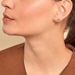 Boucles D'oreilles Puces Marlie Plaqu&eacute; Or Jaune Oxyde De Zirconium - Puces Femme | Marc Orian