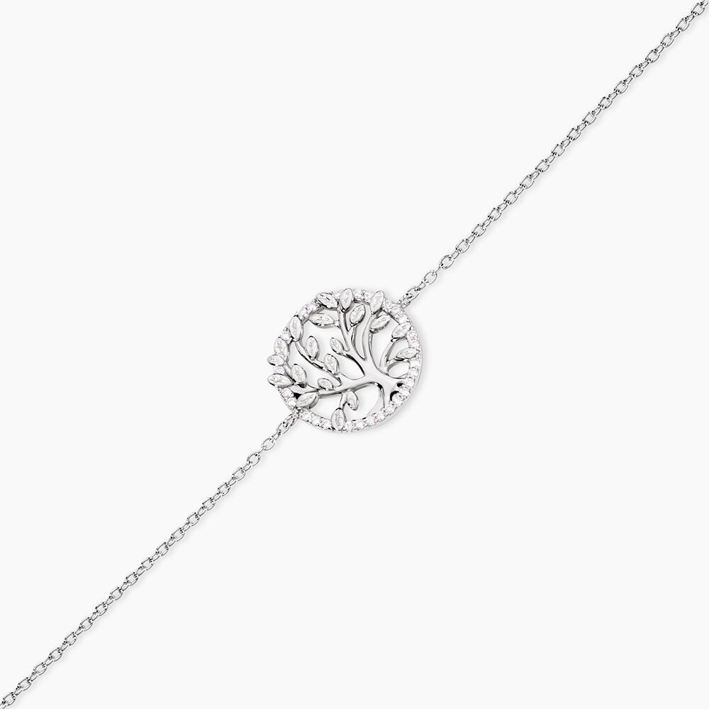 Bracelet Maximilian Argent Blanc Oxyde De Zirconium - Bracelets fantaisie Femme | Marc Orian