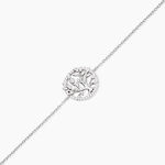 Bracelet Maximilian Argent Blanc Oxyde De Zirconium - Bracelets fantaisie Femme | Marc Orian