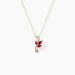 Collier Angie Or Jaune Rubis Diamant - Colliers avec pierres Femme | Marc Orian