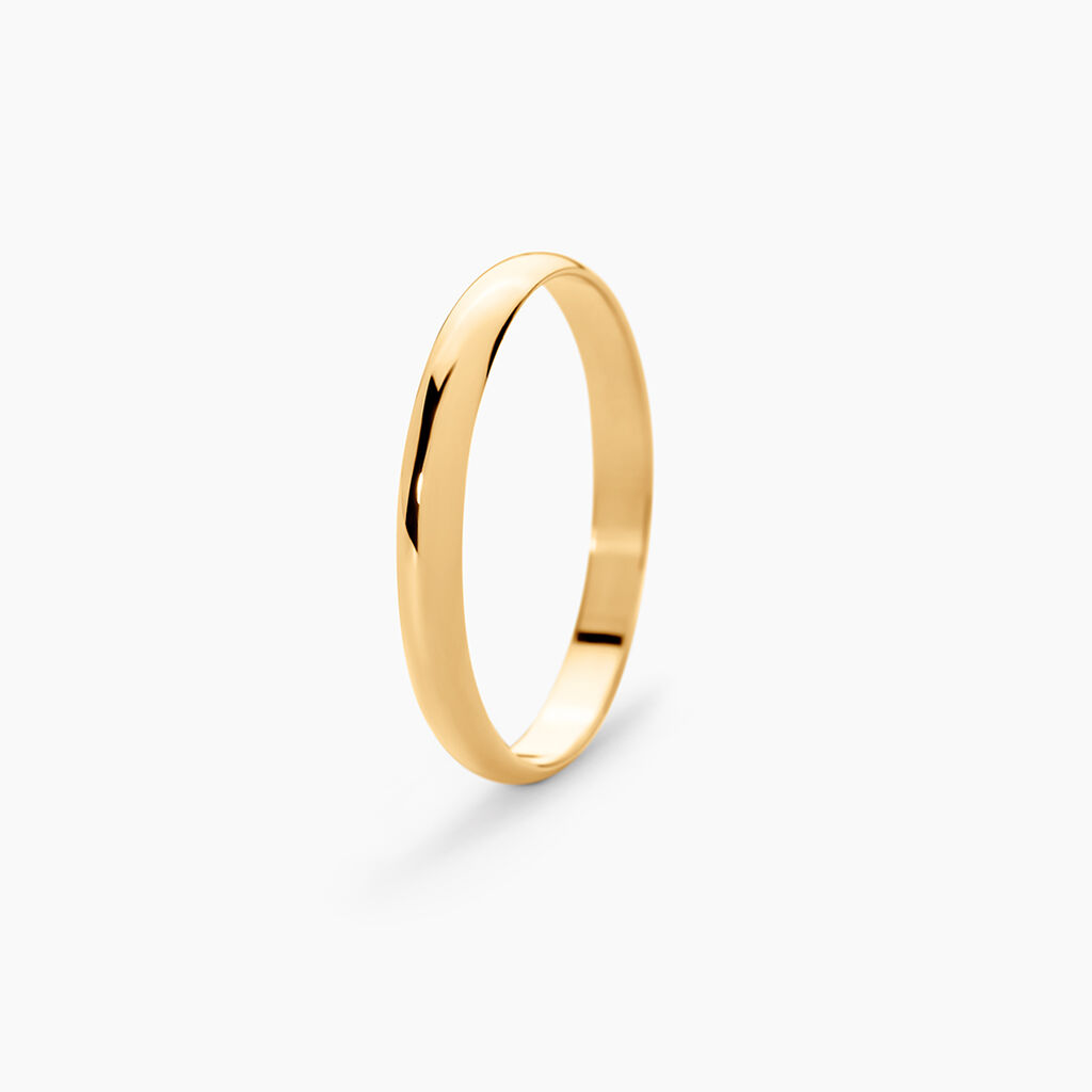 Alliance Meredithe Or Jaune - Alliances duo Unisex | Marc Orian