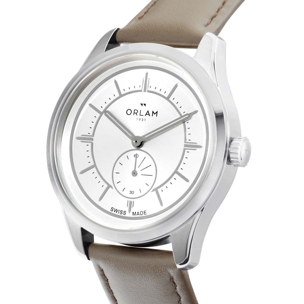 Montre Orlam Echo Argent&eacute; - Montres &eacute;tanches Homme | Marc Orian