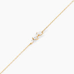 Bracelet Madelia Or Jaune Oxyde De Zirconium - Bracelets cha&icirc;nes Femme | Marc Orian