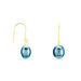 Boucles D'oreilles Pendantes Severiane Or Jaune Perle De Culture - Boucles d'oreilles mariage Femme | Marc Orian