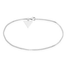 Bracelet Eliot Argent Blanc - Bracelets chaînes Homme | Marc Orian
