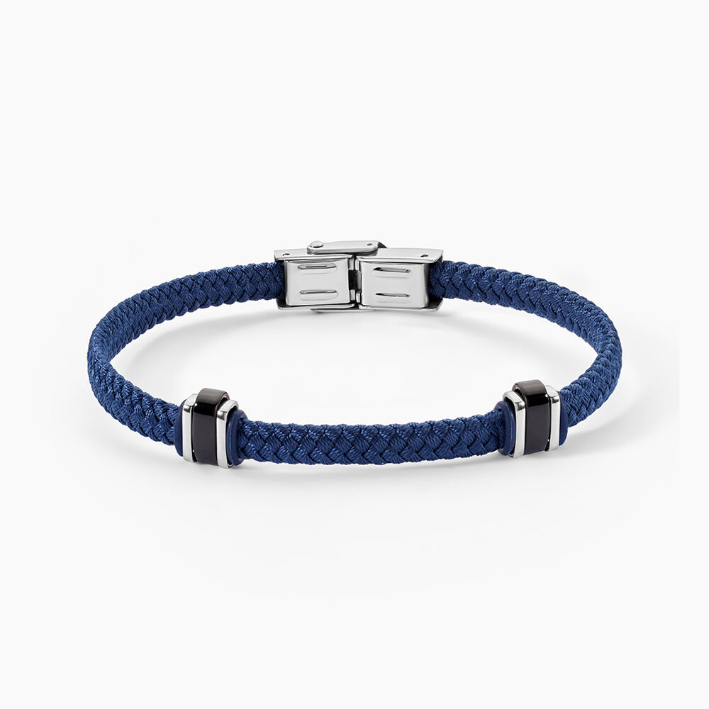 Bracelet Etienne Acier Blanc - Bracelets cordons Homme | Marc Orian