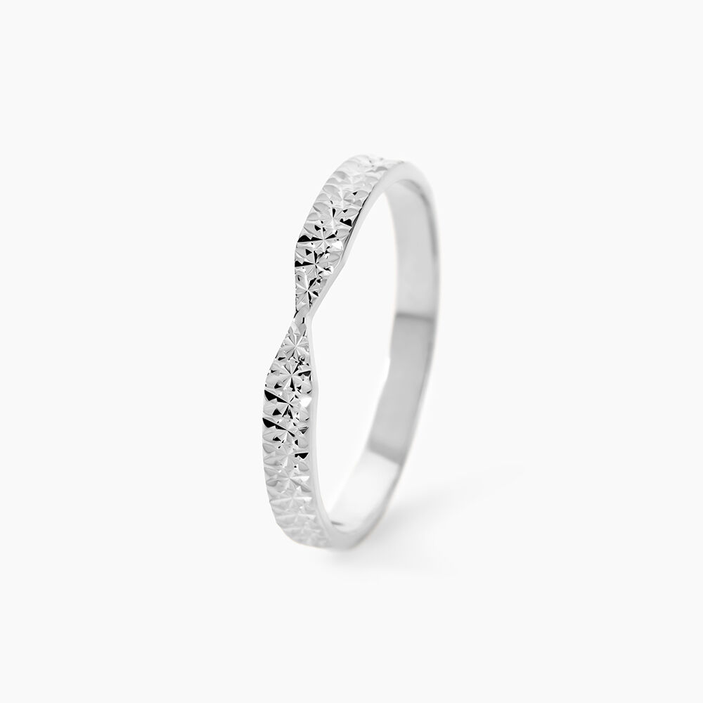 Alliance Lanah Or Blanc - Alliances personnalis&eacute;es Unisex | Marc Orian