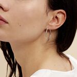 Cr&eacute;oles Argent Blanc Agathe - Cr&eacute;oles Femme | Marc Orian