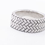 Bague Argent Blanc - Bagues grosses Homme | Marc Orian