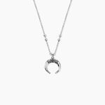 Collier Gipsy Argent Blanc - Colliers fantaisie Femme | Marc Orian