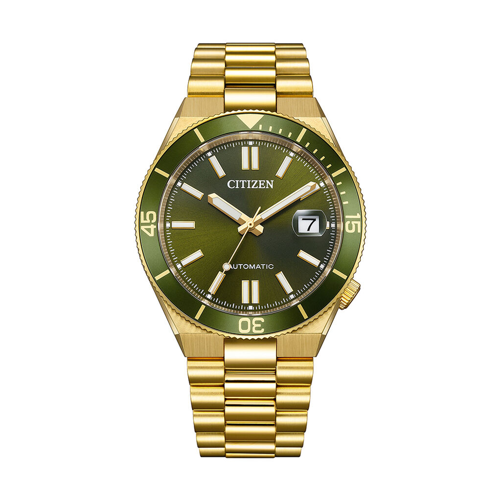 Montre Citizen Tsuyosa Shore Vert Profond - Montres automatiques Homme | Marc Orian