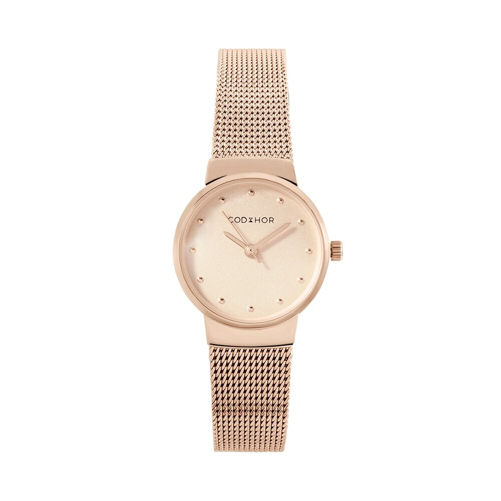 Montre Codhor Fleur Dor&eacute; Rose - Montres &eacute;tanches Femme | Marc Orian