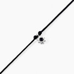 Bracelet Lyllie Argent Blanc Oxyde De Zirconium - Bracelets cordons Femme | Marc Orian