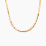 Collier Messaline Plaqu&eacute; Or Jaune - Chaines Femme | Marc Orian