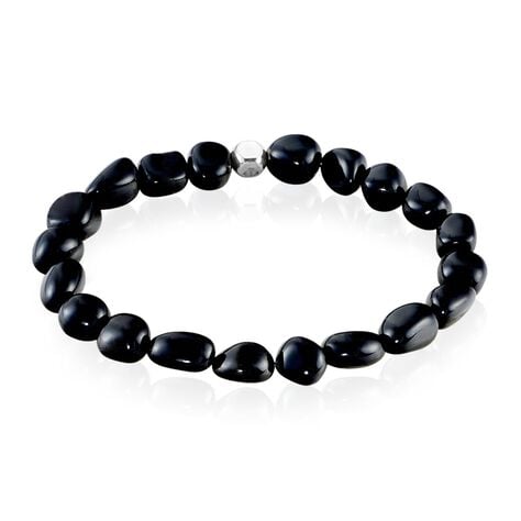 Bracelet Jourdan Boreal Argent Blanc Agate - Bracelets Pierre Homme | Marc Orian
