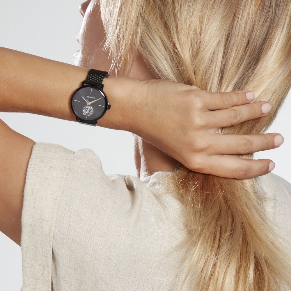 Montre Codhor Amele Noir - Montres étanches Femme | Marc Orian