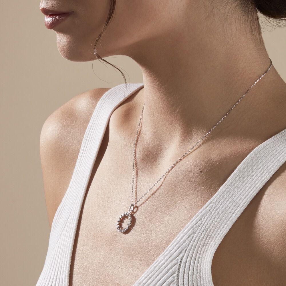 Collier Argent Valero Oxydes De Zirconium - Colliers avec pierres Femme | Marc Orian