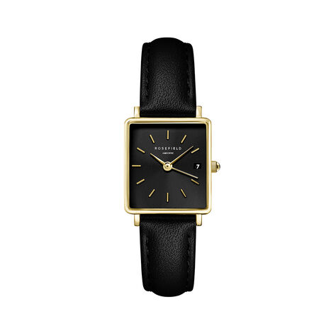 Montre Rosefield Boxy Xs Noir - Montres &eacute;tanches Femme | Marc Orian