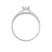 Bague Solitaire Or Blanc Regis Oxyde De Zirconium - Solitaires Femme | Marc Orian