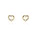 Boucles D'oreilles Puces Eily Or Jaune Oxyde De Zirconium - Puces Famille | Marc Orian
