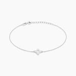 Bracelet Ysalis Argent Blanc - Bracelets fantaisie Femme | Marc Orian