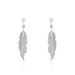 Boucles D'oreilles Pendantes Argent Blanc Irene - Pendantes Femme | Marc Orian