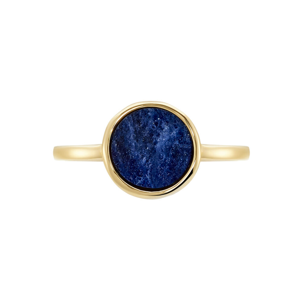 Bague Plaqué Or Neassa Sodalite -  Femme | Marc Orian