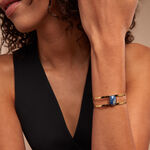 Bracelet Jonc Eline Acier Jaune Pierre De Synthese - Bracelets joncs Femme | Marc Orian