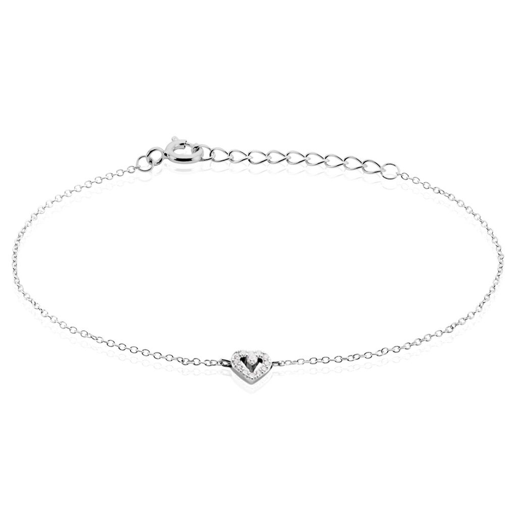Bracelet Argent Gautiere Oxydes De Zirconium - Bracelets fantaisie Femme | Marc Orian