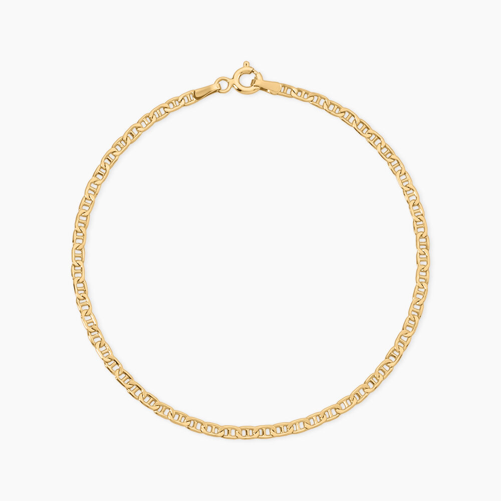 Bracelet Capucin Argent Dor&eacute; A L'Or 750/1000 - Bracelets cha&icirc;nes Femme | Marc Orian