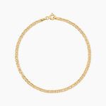 Bracelet Capucin Argent Dor&eacute; A L'Or 750/1000 - Bracelets cha&icirc;nes Femme | Marc Orian