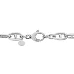 Bracelet Nazima Maille Marine Argent Blanc - Bracelets cha&icirc;nes Femme | Marc Orian