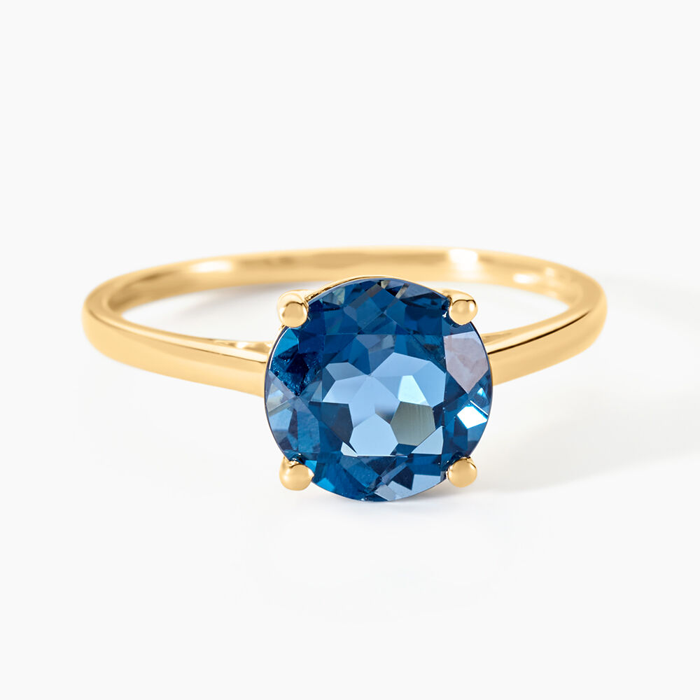 Bague Or Jaune Wilfreda Topaze - Bagues pierres fines Femme | Marc Orian
