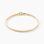 Bracelet Or Jaune Izel Maille Anglaise - Bracelets mailles Femme | Marc Orian