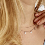 Collier Vera Argent Blanc - Colliers fantaisie Femme | Marc Orian