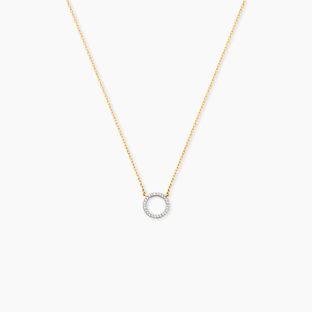 Collier Maude Or Jaune Diamant - Colliers avec pierres Femme | Marc Orian