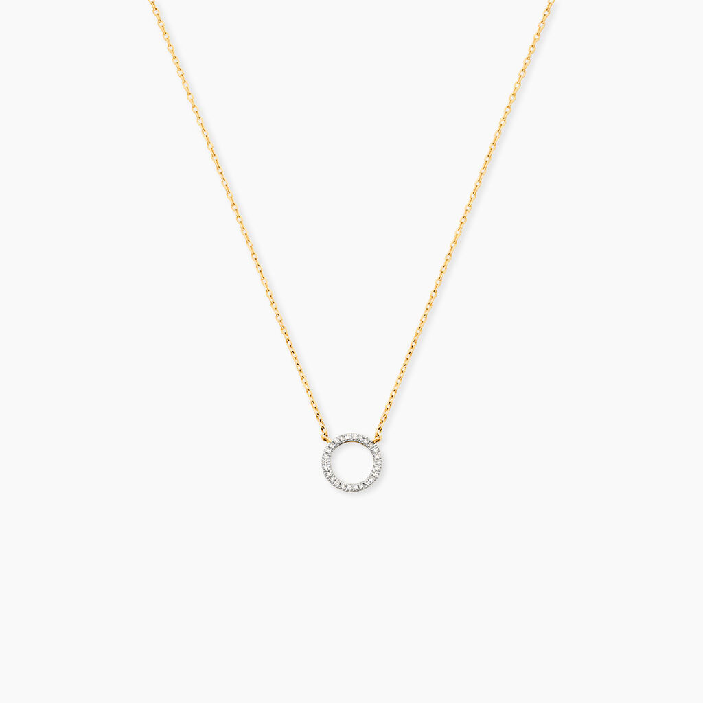 Collier Maude Or Jaune Diamant - Colliers avec pierres Femme | Marc Orian