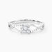 Bague Maryna Argent Blanc Oxyde De Zirconium - Solitaires Femme | Marc Orian