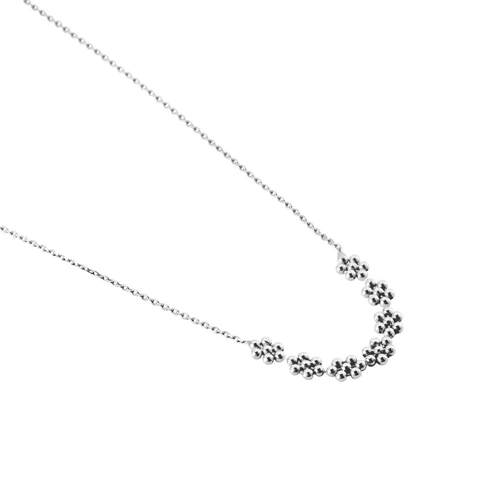 Collier Argent Blanc Hippolyta - Colliers ras du cou Femme | Marc Orian