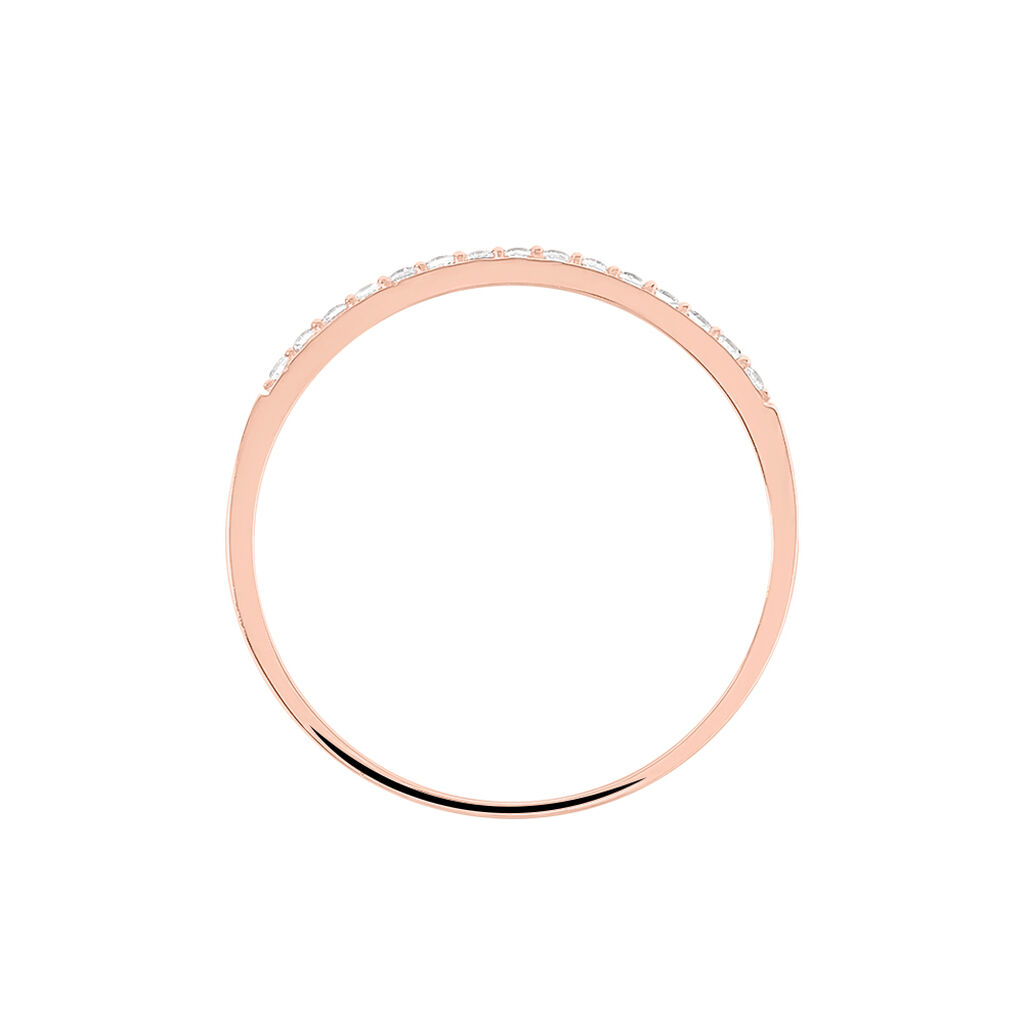 Alliance Klimka Or Rose Oxyde De Zirconium - Alliances Femme | Marc Orian